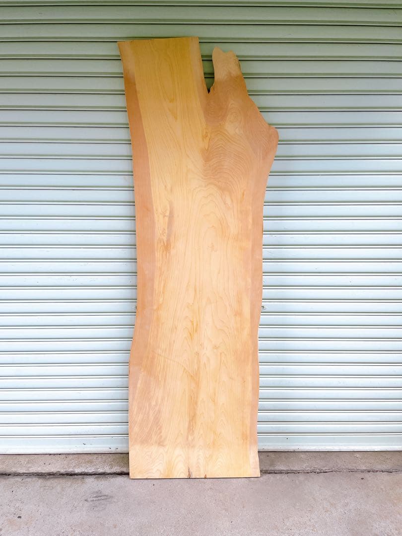 天然　カヤ　机　木材　天板　カウンターテーブル　デスク　テレビ台　一枚板