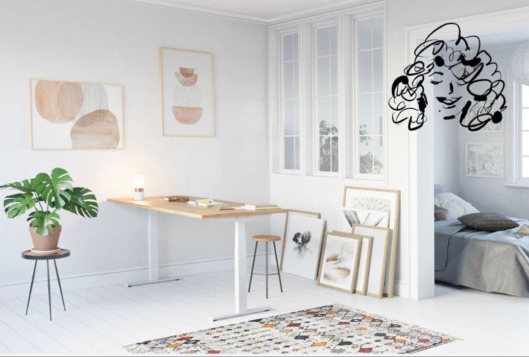 KANADEMONOかなでもの◆アートフレーム 額入りポスター