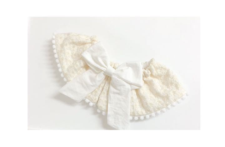 ハンドメイドスタイ　フリルスタイ　リボンスタイ　♡うさぎ♡