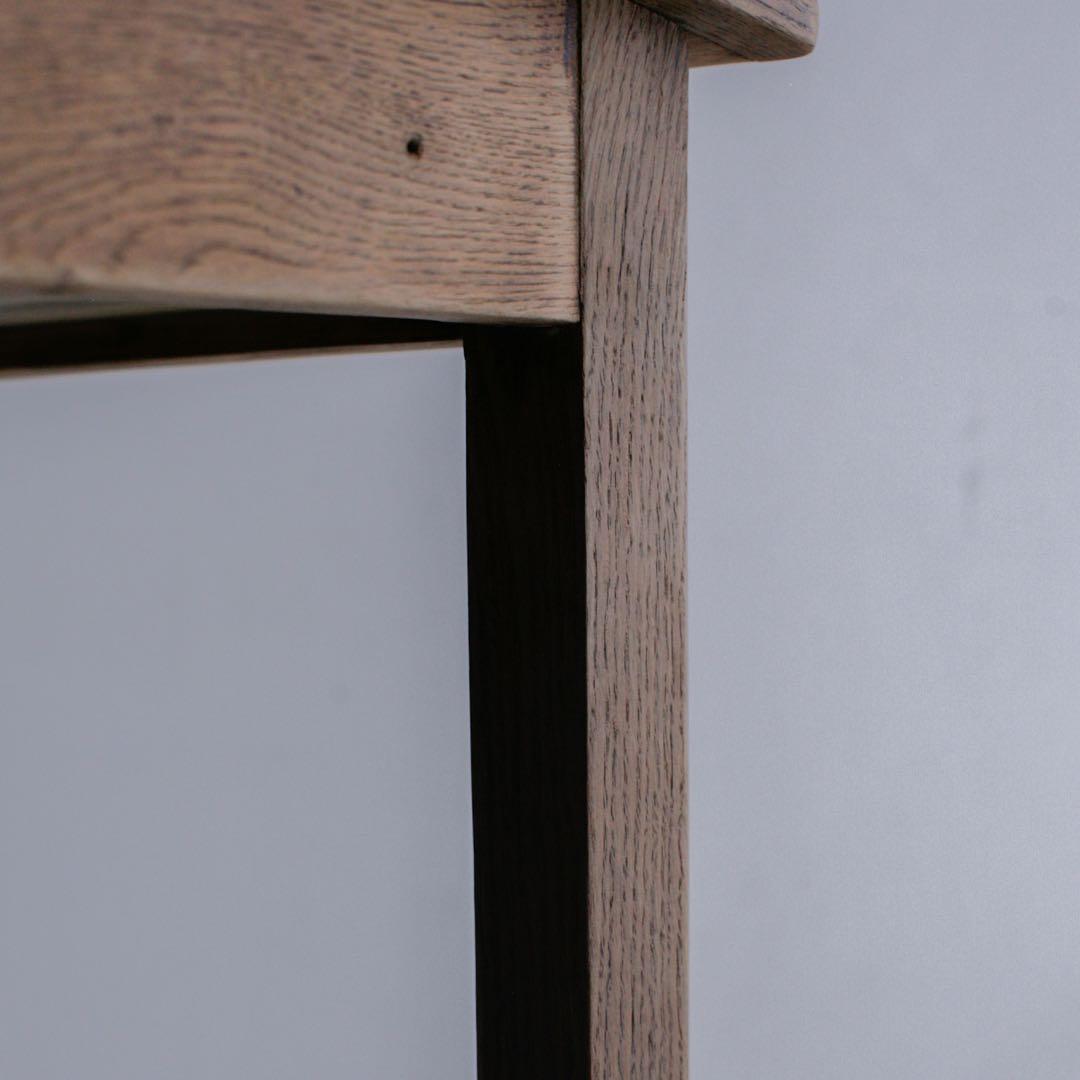 オーク材 チーク材 フランス アンティークデスク 無垢材 ブロカント 古家具