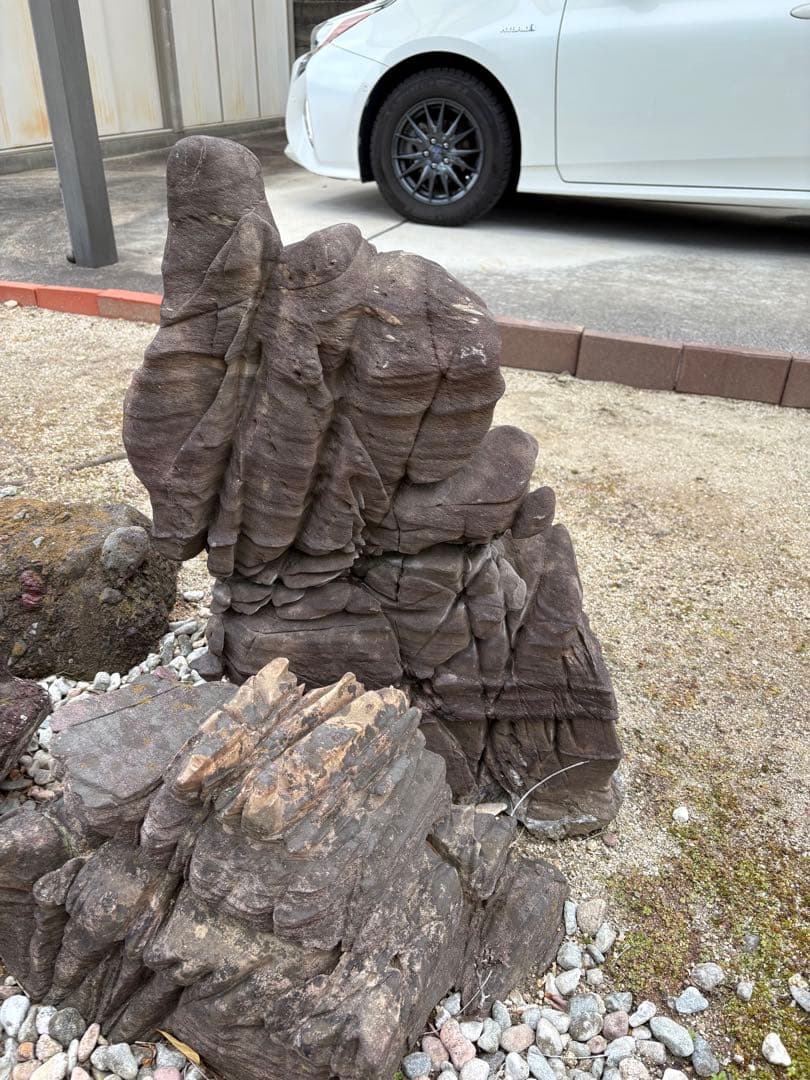 引き取り限定　天然石　庭石③