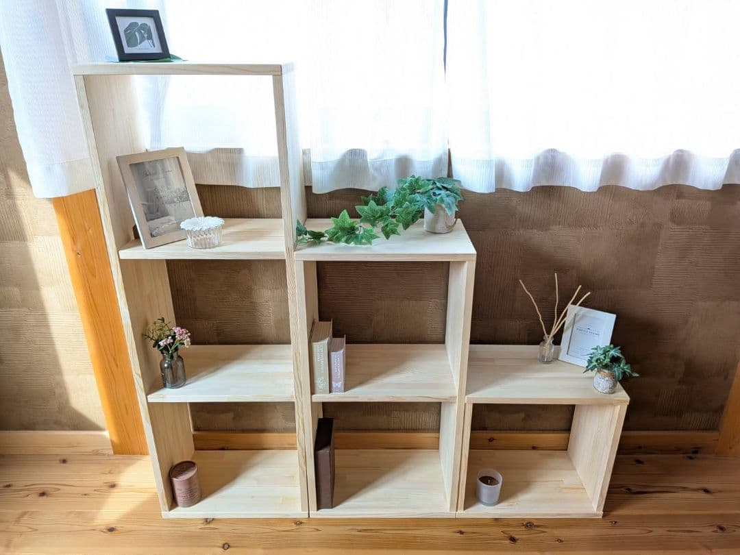 組み合わせ自由　ユニットＢＯＸ/オープンチェスト/収納棚/スタッキングシェルフ