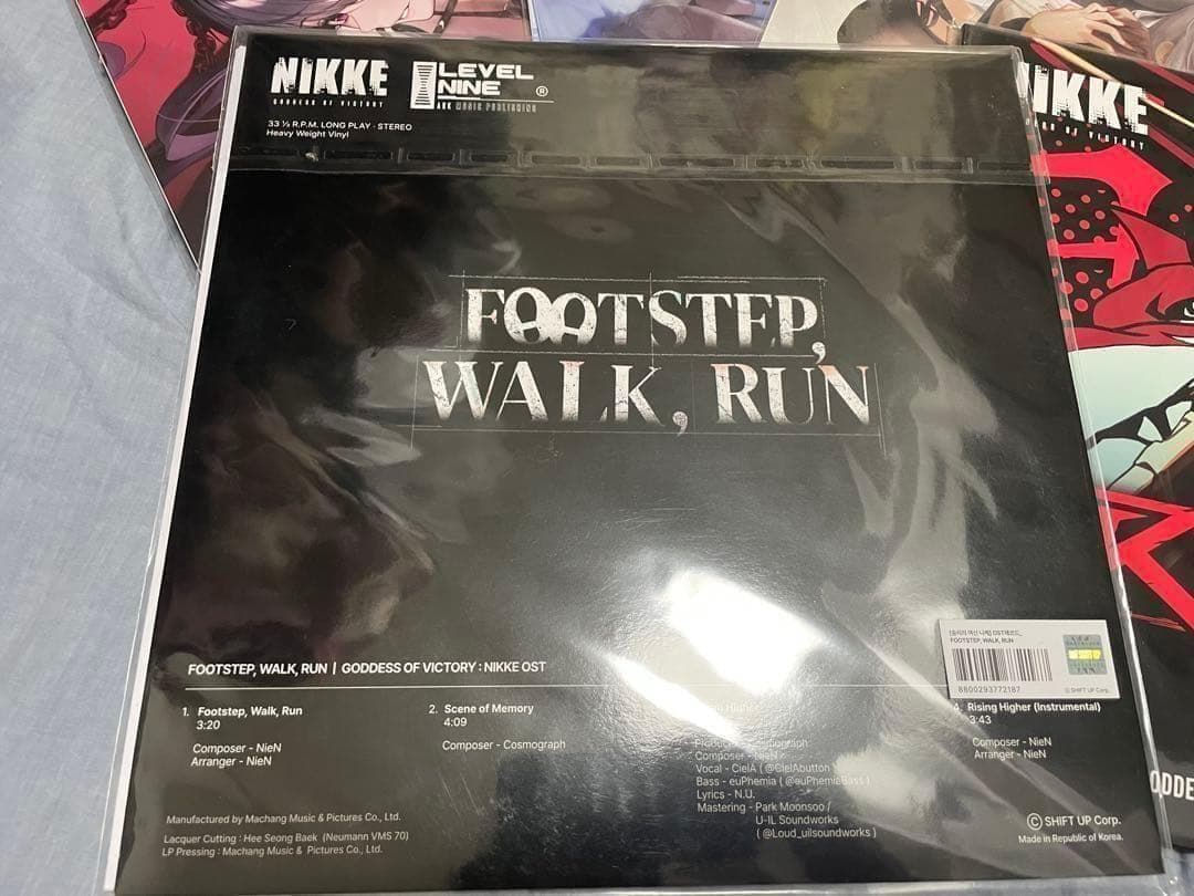 NIKKE レッドフード　LPプレーヤー　LP2種セット