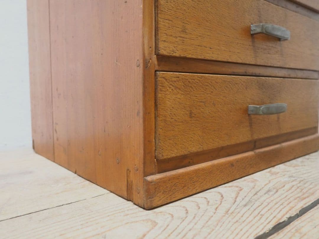 1308 ヴィンテージ　レトロな小引き出し　収納棚　書類ケース　古家具　古道具