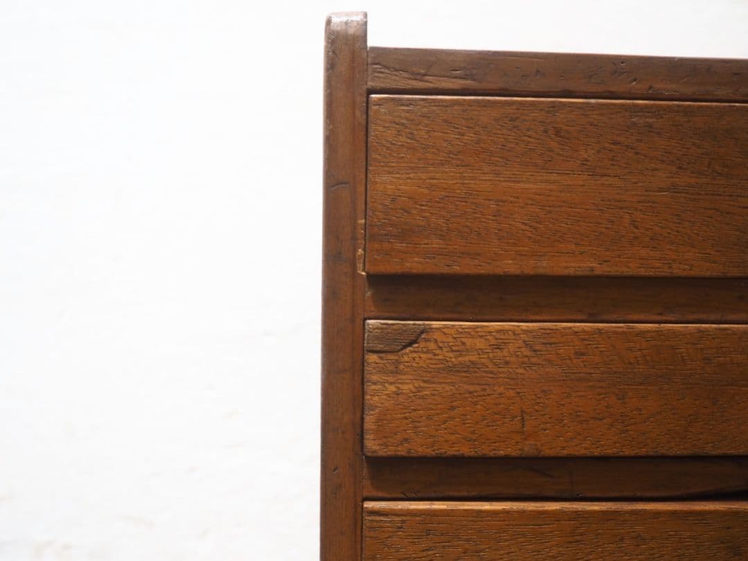 1308 ヴィンテージ　レトロな小引き出し　収納棚　書類ケース　古家具　古道具