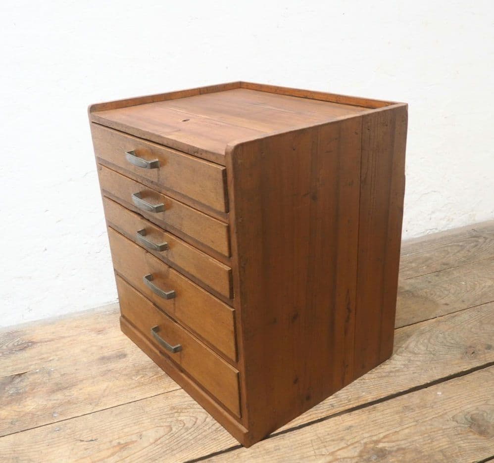 1308 ヴィンテージ　レトロな小引き出し　収納棚　書類ケース　古家具　古道具