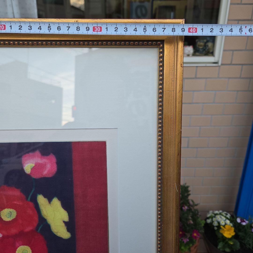 お洒落なシャンパン　リトグラフ MOET 伊藤倭子