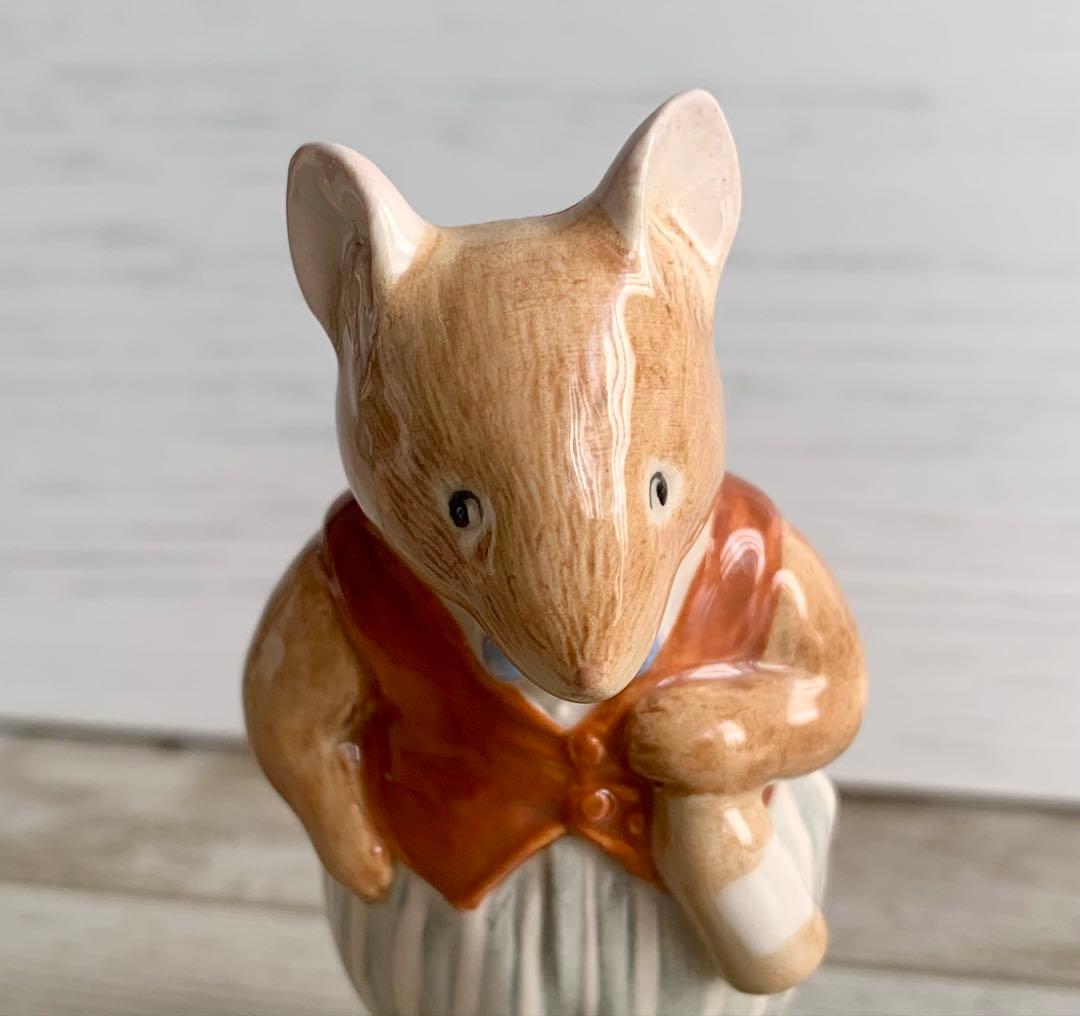 【専用】ティーズル、バジル、コンカー フィギュリン ブランブリーヘッジ 置物