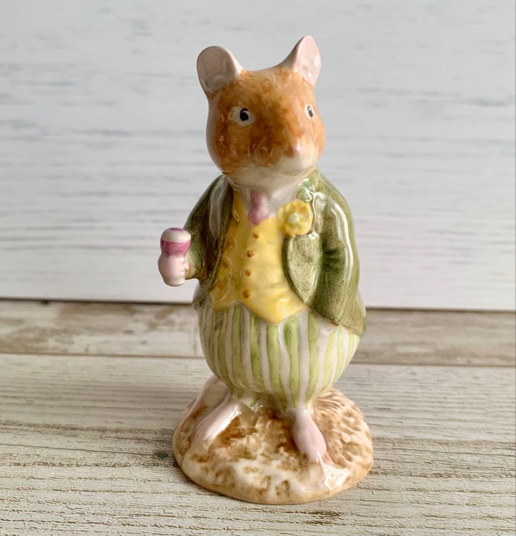 【専用】ティーズル、バジル、コンカー フィギュリン ブランブリーヘッジ 置物