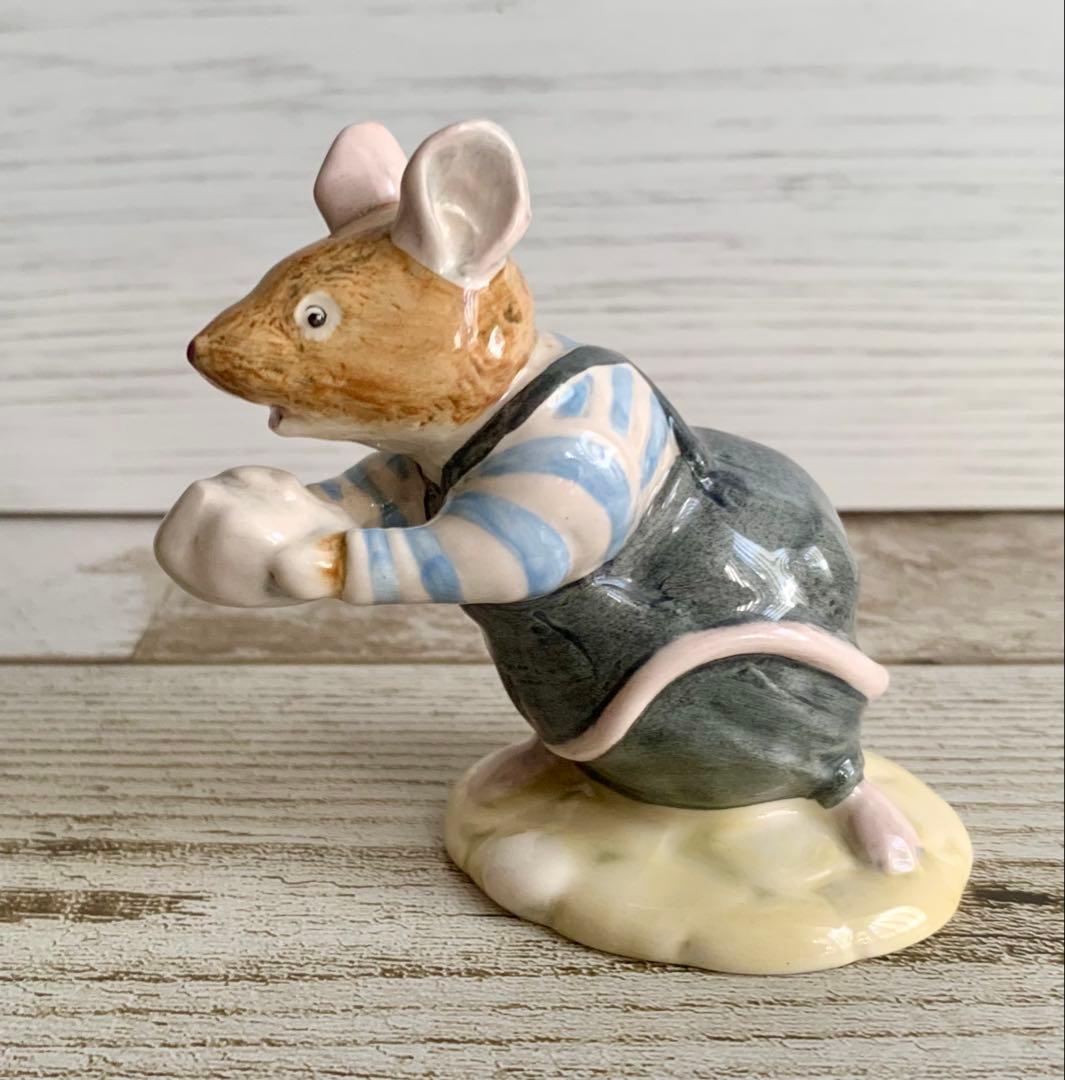 【専用】ティーズル、バジル、コンカー フィギュリン ブランブリーヘッジ 置物