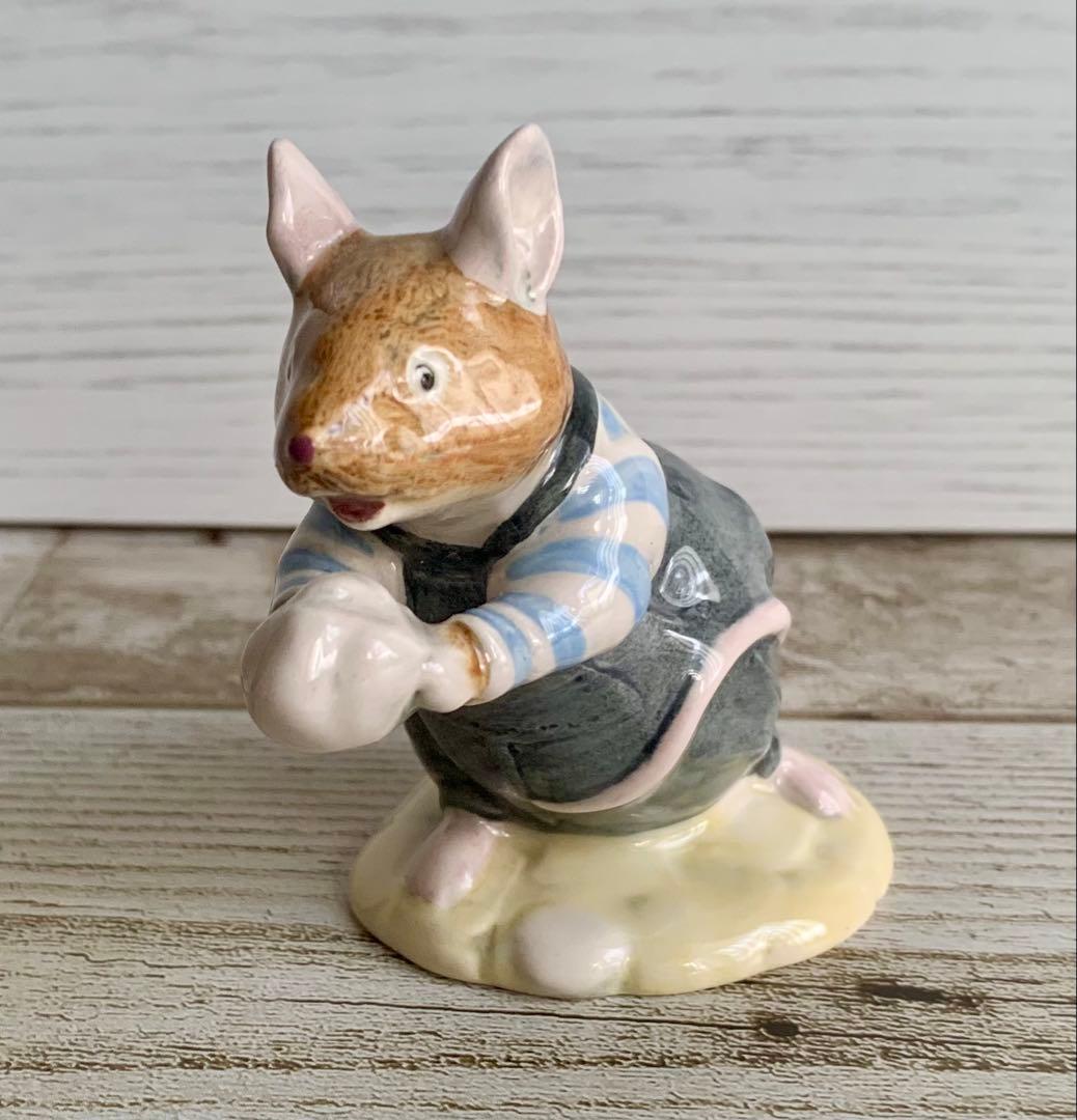 【専用】ティーズル、バジル、コンカー フィギュリン ブランブリーヘッジ 置物