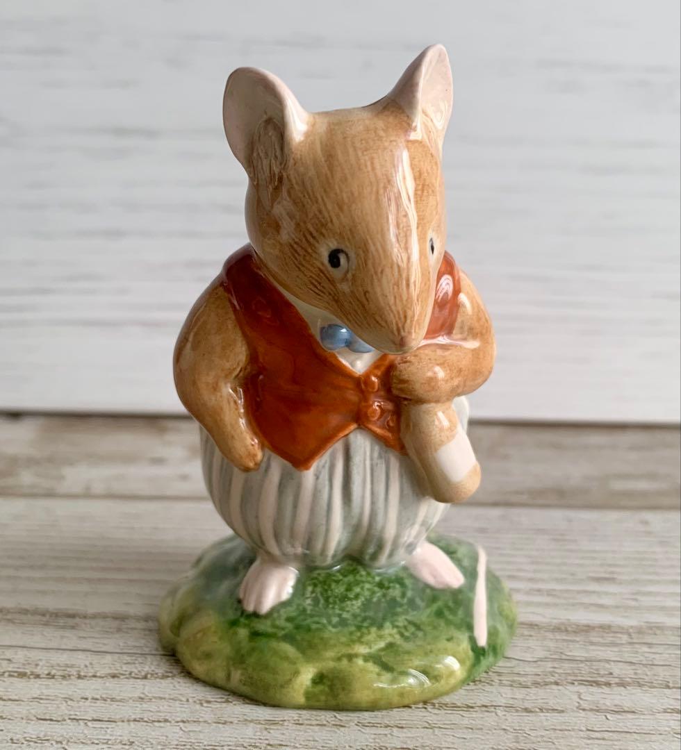 【専用】ティーズル、バジル、コンカー フィギュリン ブランブリーヘッジ 置物