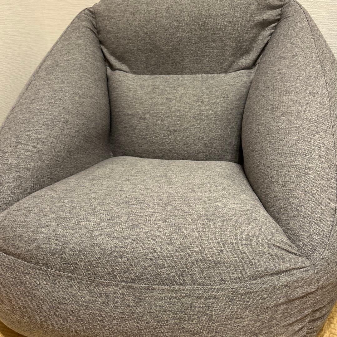 2/23-2/24配送可能　無印　空気でできたソファ　二個セット