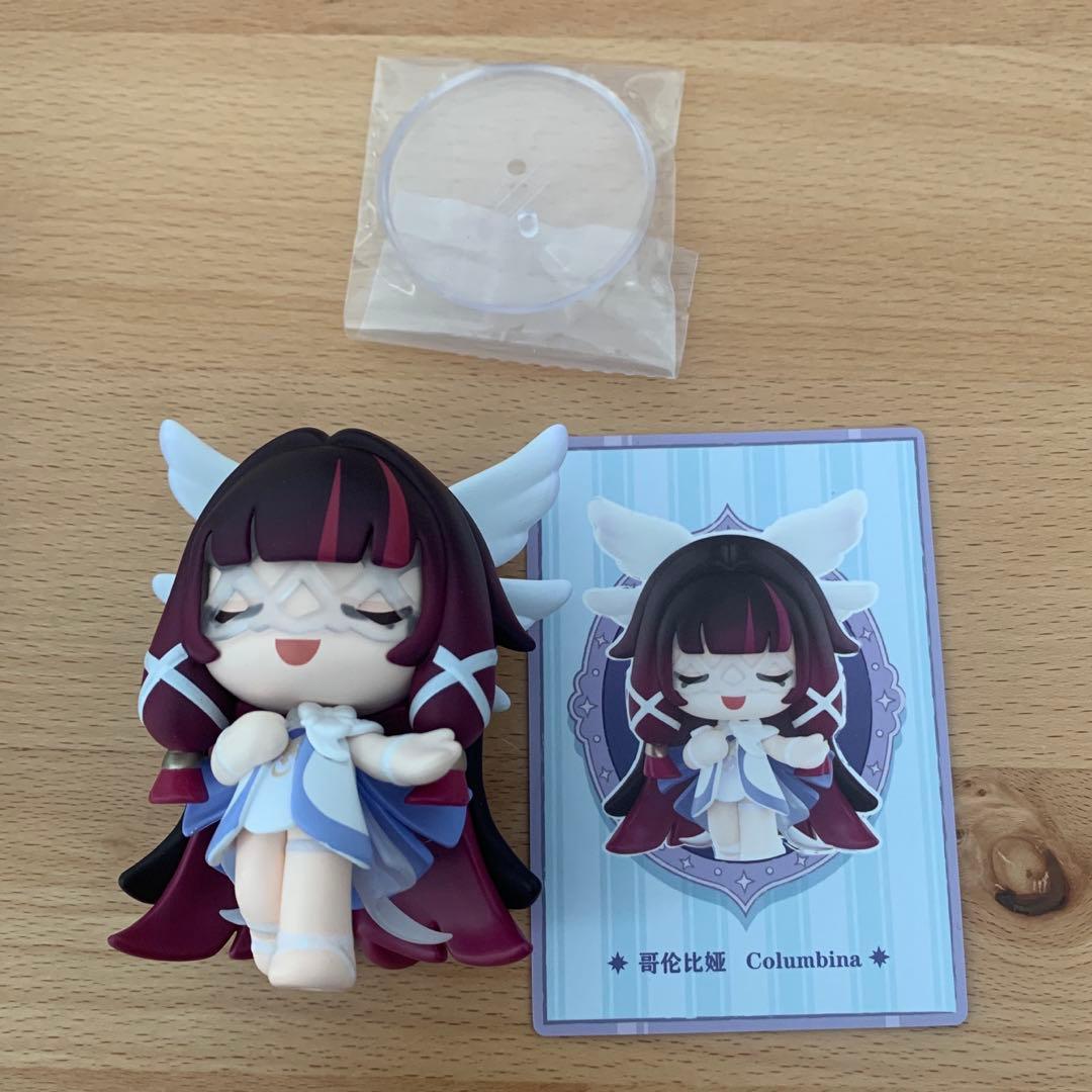 原神 ナドクライ ミニフィギュア カード ポップマート コロンビーナ