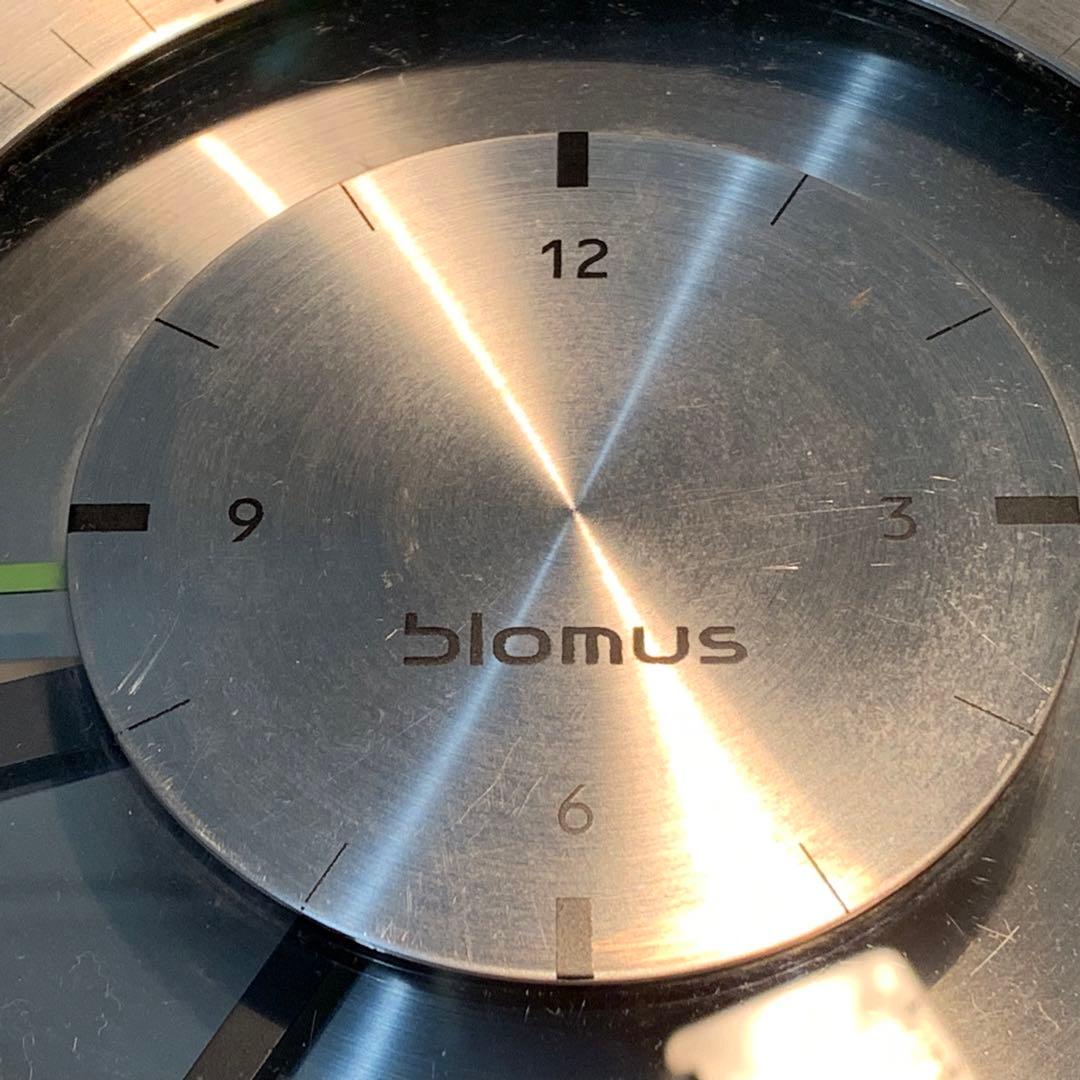 blomus ブロムス ウォールクロック ドイツ製　ステンレス 掛け時計