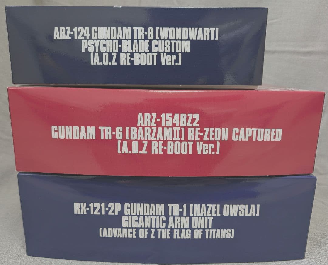 HGUC AOZ系まとめ売り バーザムⅱ ヘイズルアウスラ サイコブレード
