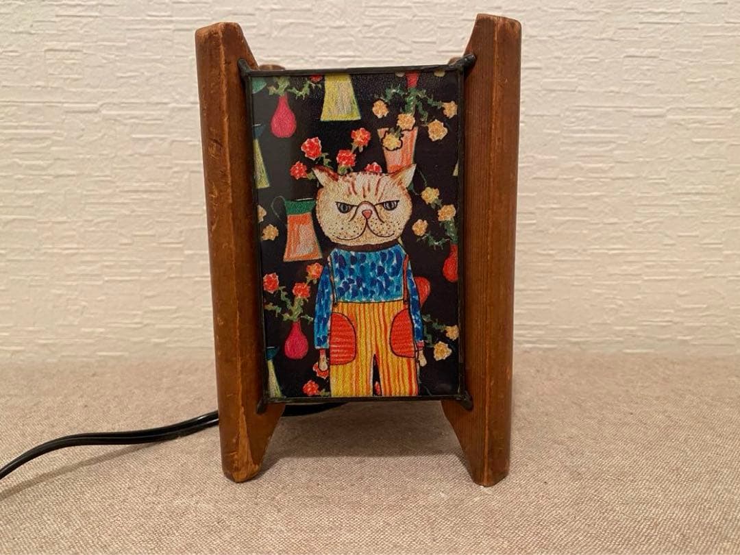 ハンドメイド⭐︎可愛い⭐︎世界で１つ　ナイトランプ　mannine マンナイン