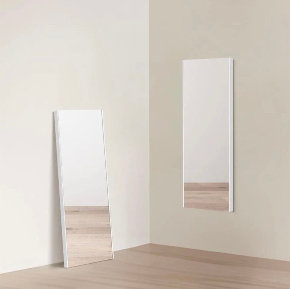 割れない 全身ミラー 姿見 フィルムミラー ゴールド40×145　壁掛＆立掛