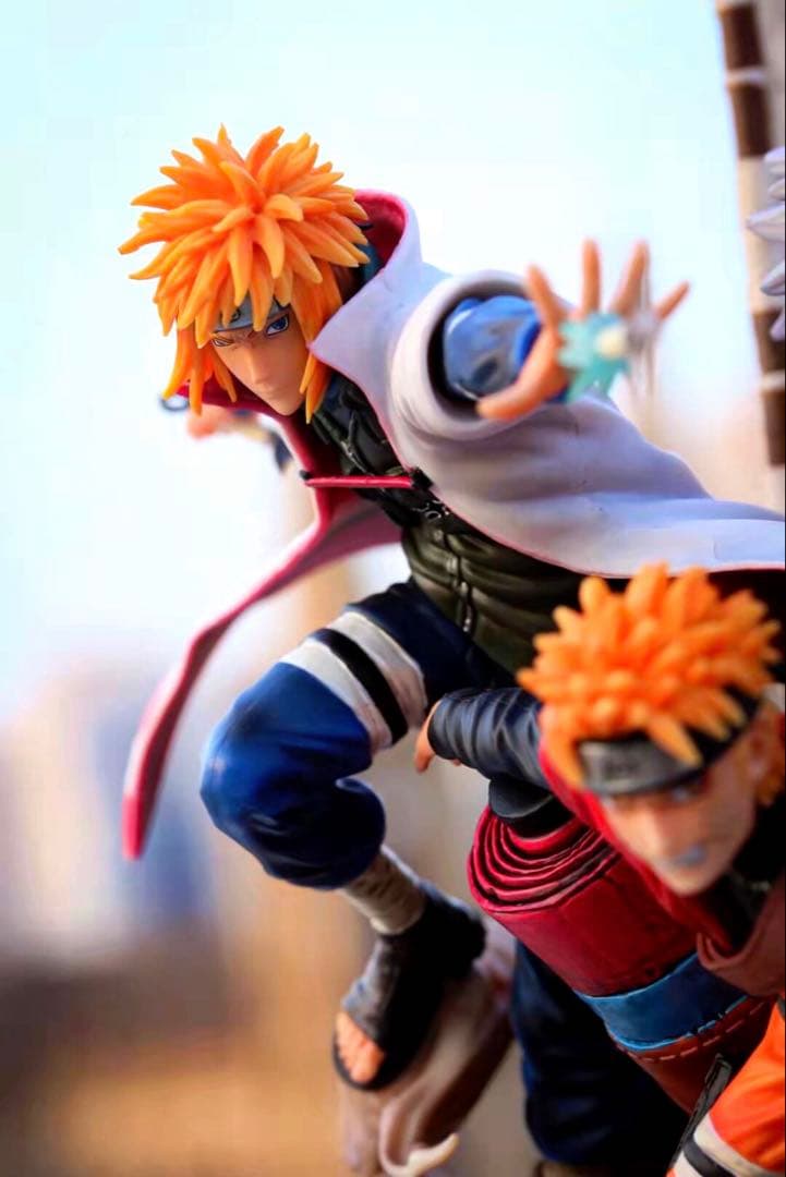 41cm NARUTO 自来也 波風ミナト ナルト フィギュア ガレージキット