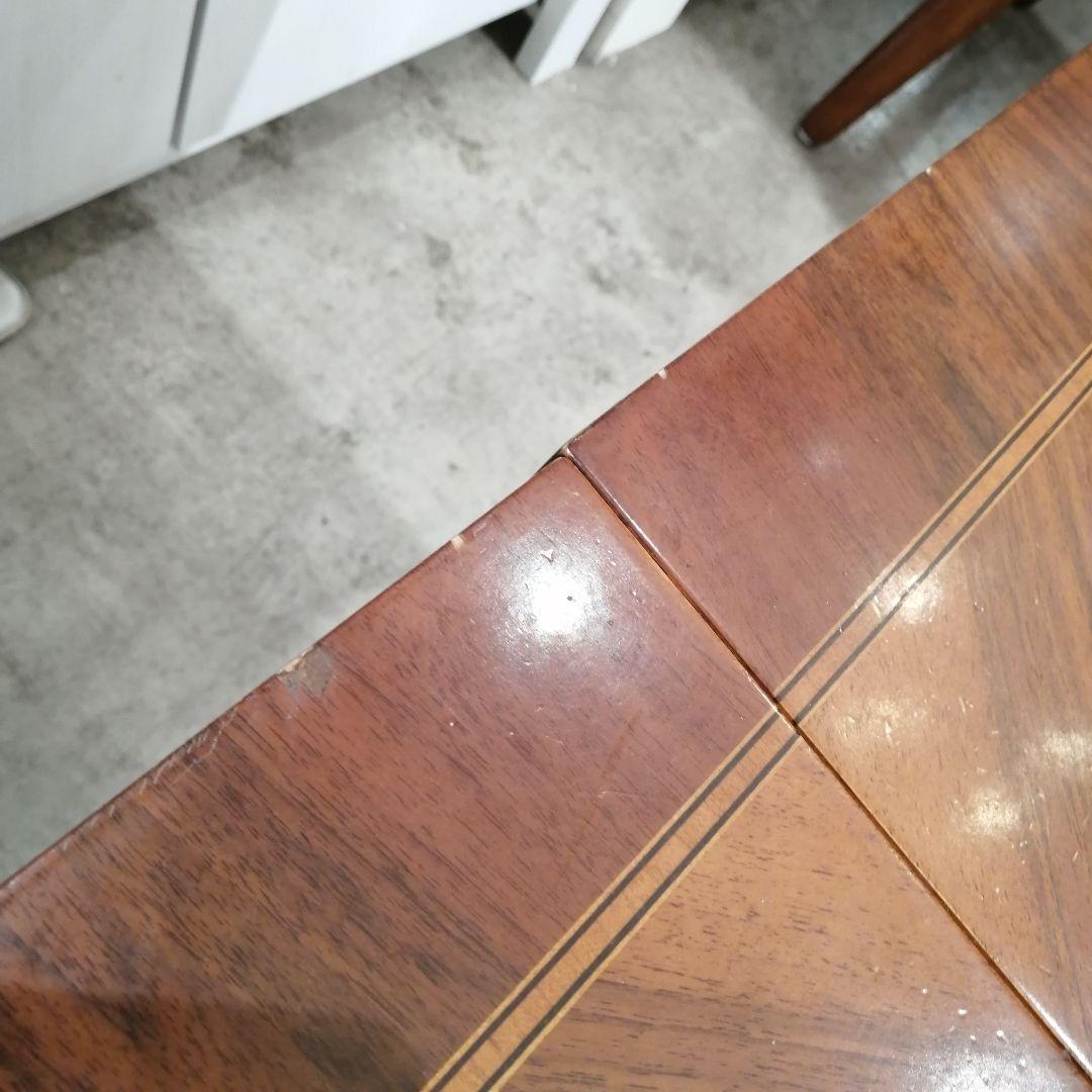 N【極美品】ヨーロピアンクラシック 拡張式 センターテーブル ローテーブル