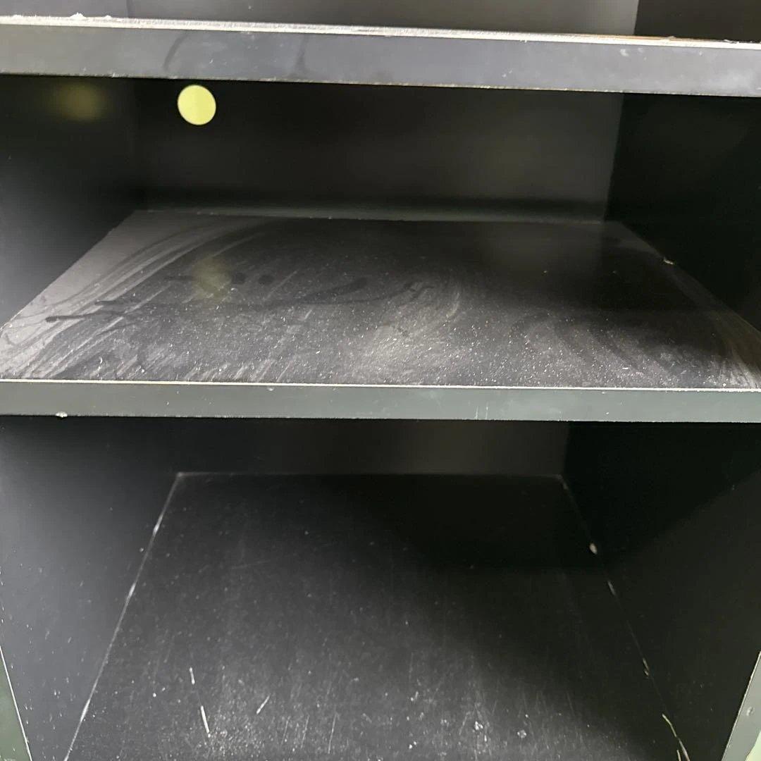 チ*た様 黒い金属製オープンシェルフ 棚 パチンコ棚 家具 キャビネット 家スロ