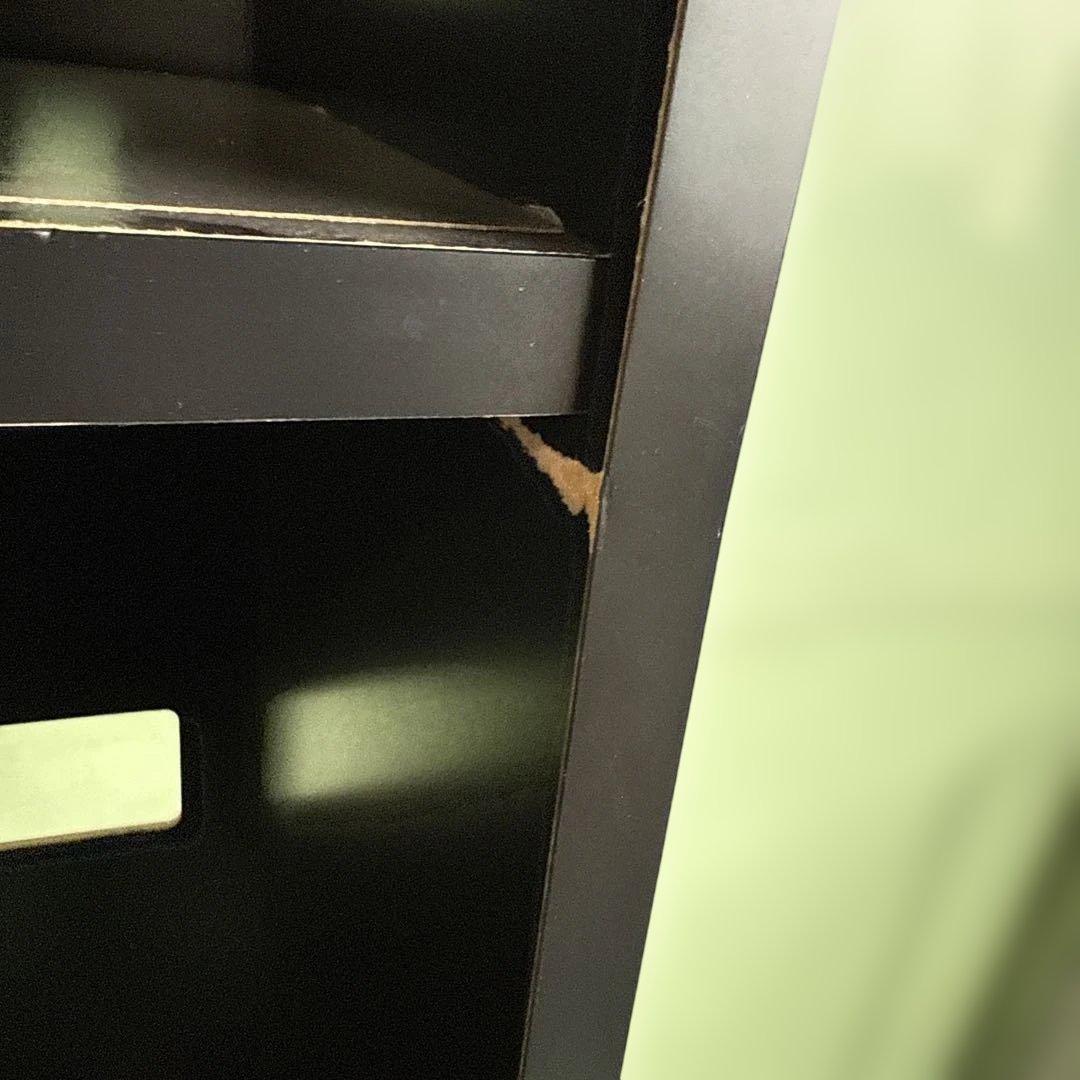 チ*た様 黒い金属製オープンシェルフ 棚 パチンコ棚 家具 キャビネット 家スロ