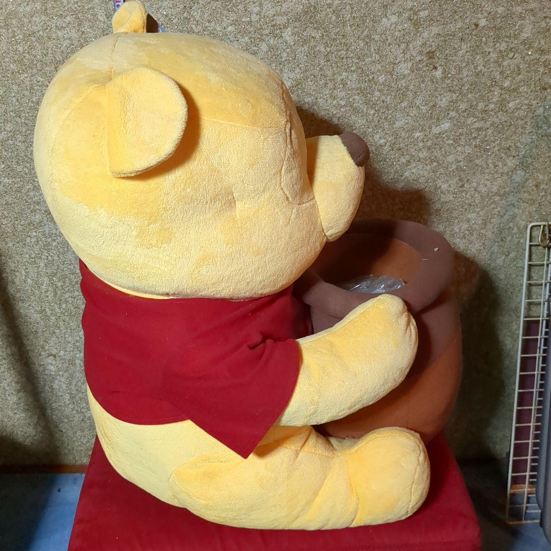 プーさん 60cm ぬいぐるみ スーパービッグ HONEY スティッチ付き