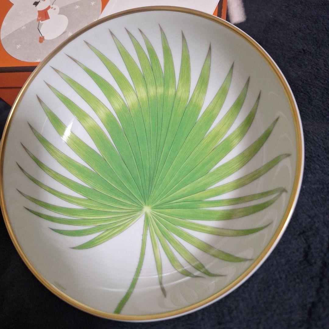 HERMES Passifolia 皿 陶磁器