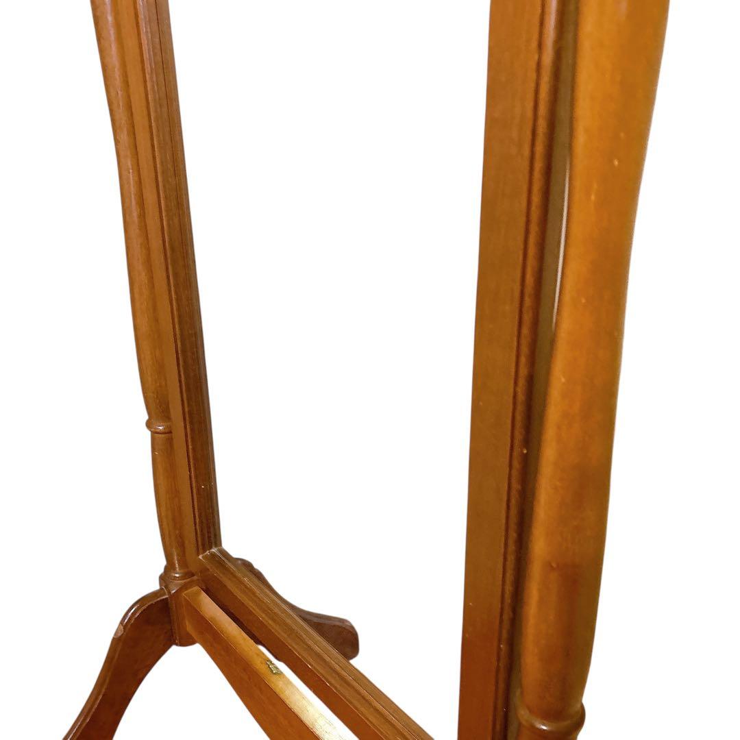 大型　特大　アンティーク 姿見 全身鏡 木製フレーム ブラウン　ヴィンテージ