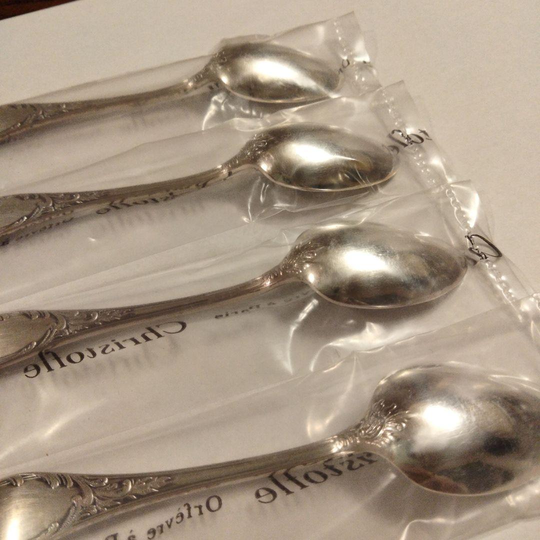 クリストフル マルリー デミタススプーン4本セット　@2750円相当