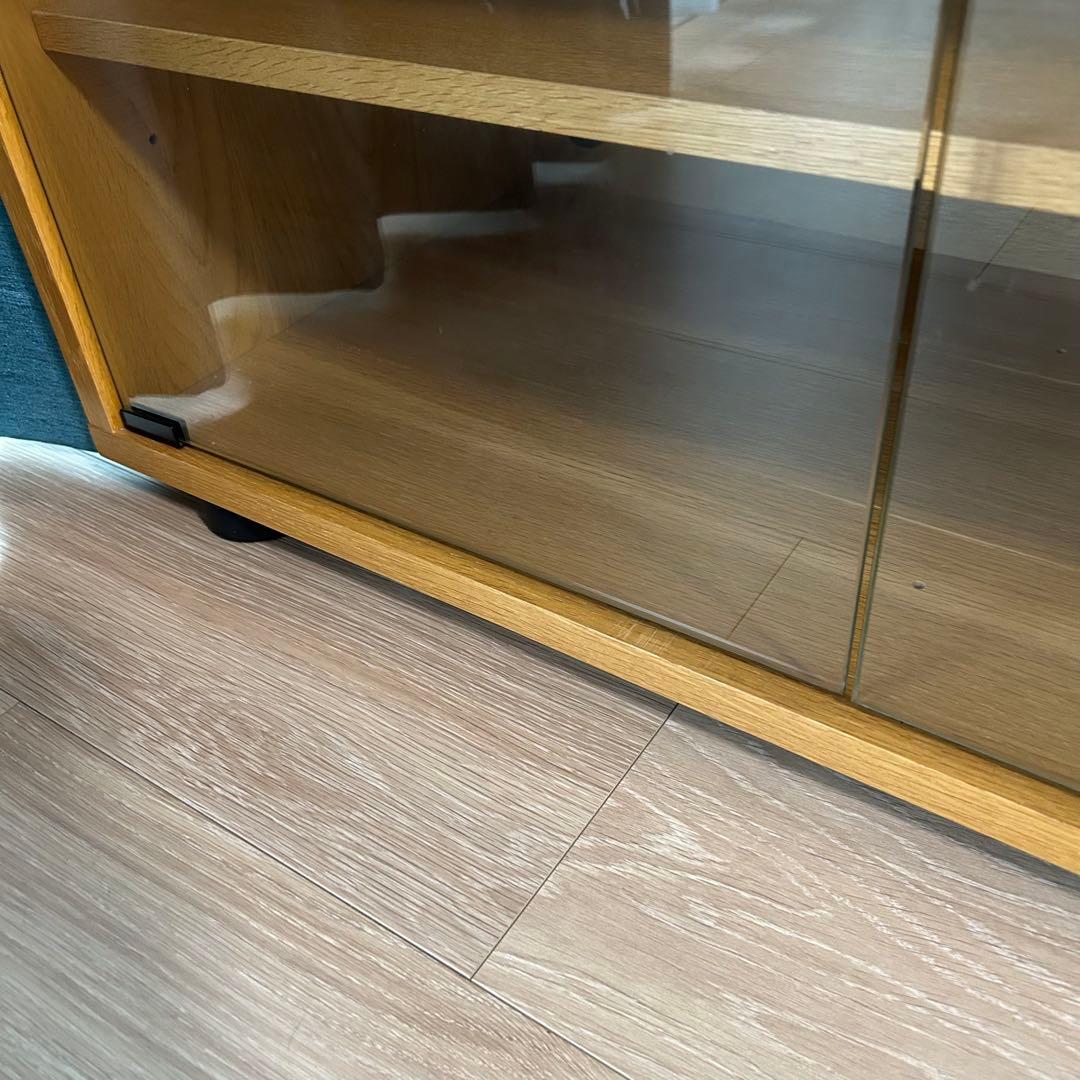 【希少品】無印良品 スタッキングキャビネット オーク材 テレビ台 テレビボード