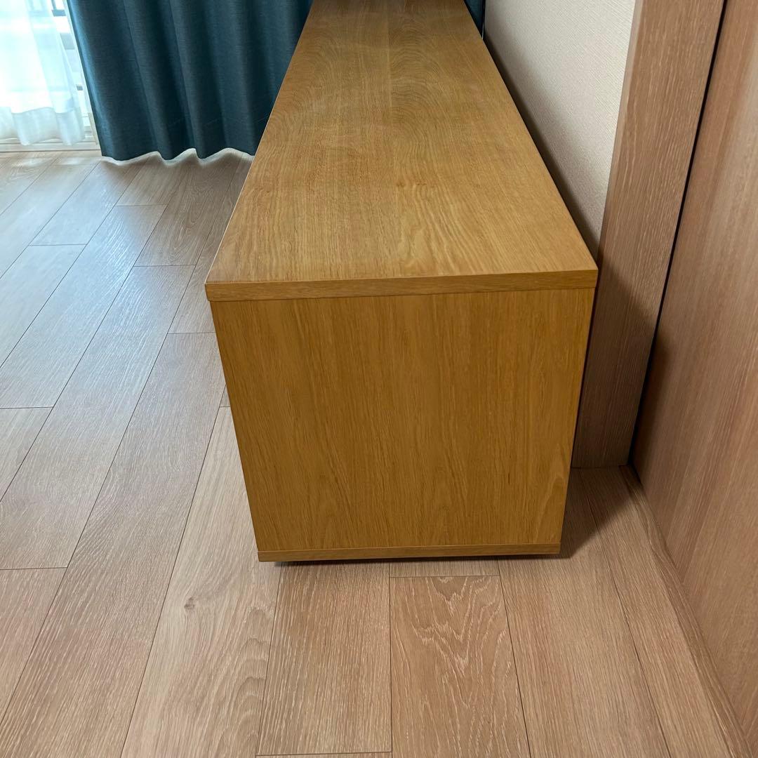 【希少品】無印良品 スタッキングキャビネット オーク材 テレビ台 テレビボード