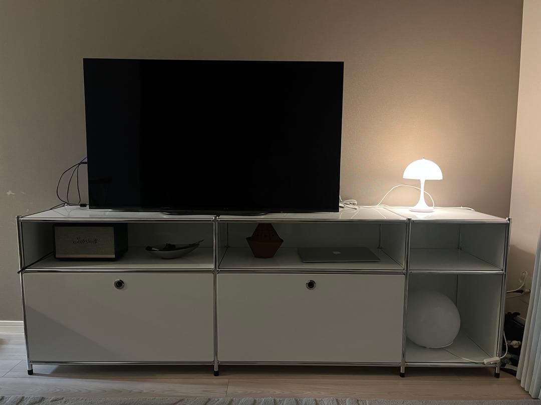 【Market B 】モジュールタイプキャビネット　ホワイト