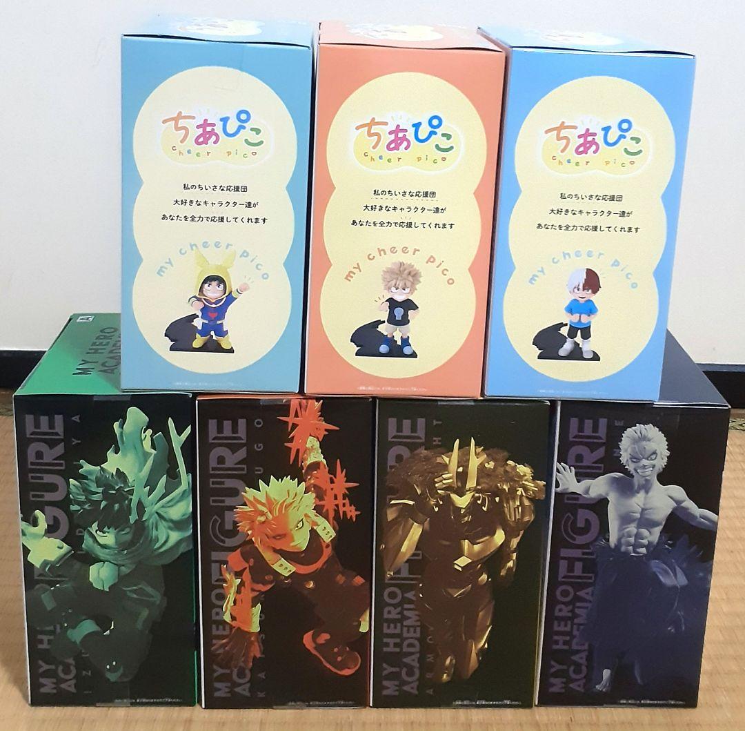 僕のヒーローアカデミア　ヒロアカ　GIGO限定　フィギュア　ちあぴこ　7点セット