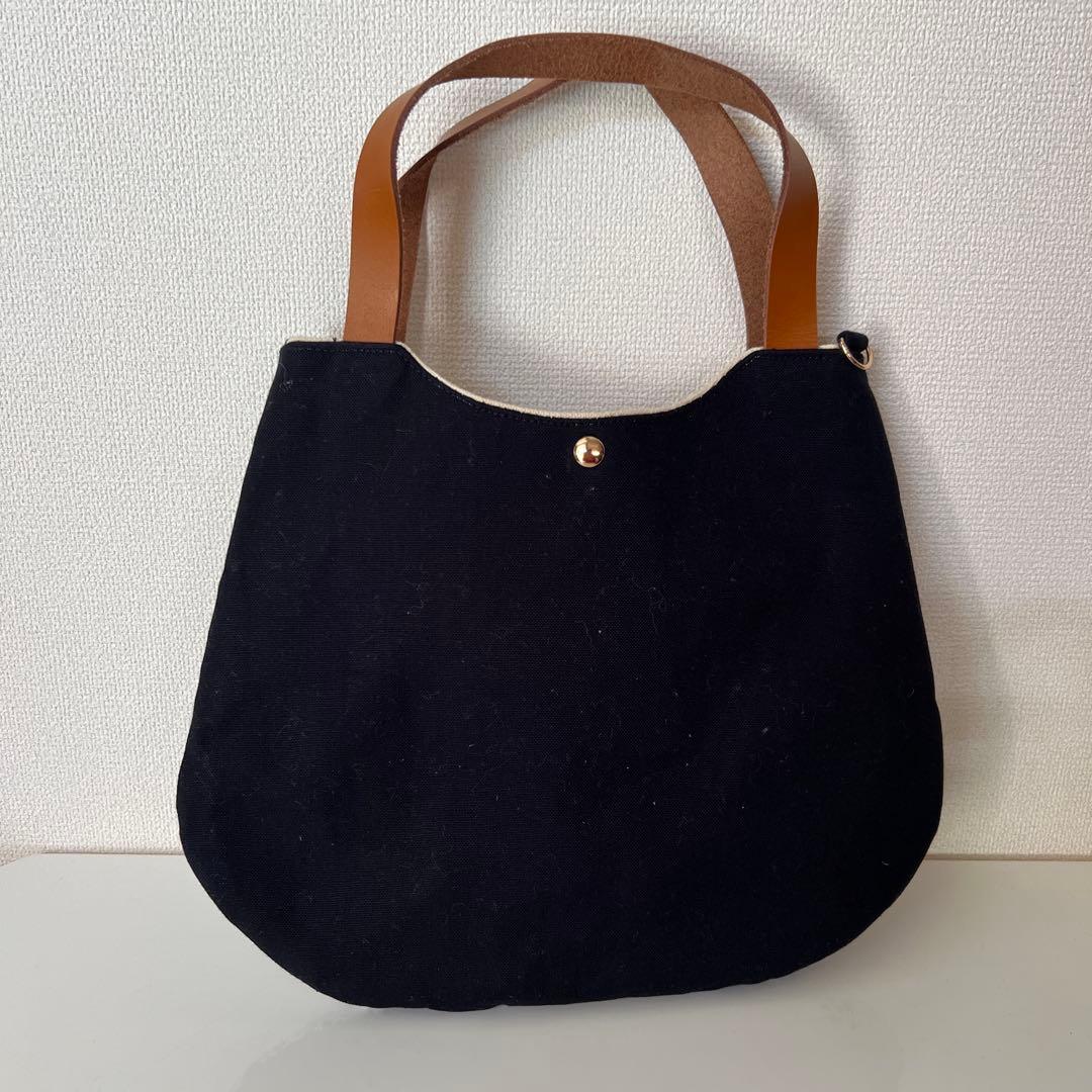 【お値下げ】ミナペルホネン　バッグ　ハンドメイド　トートバッグ