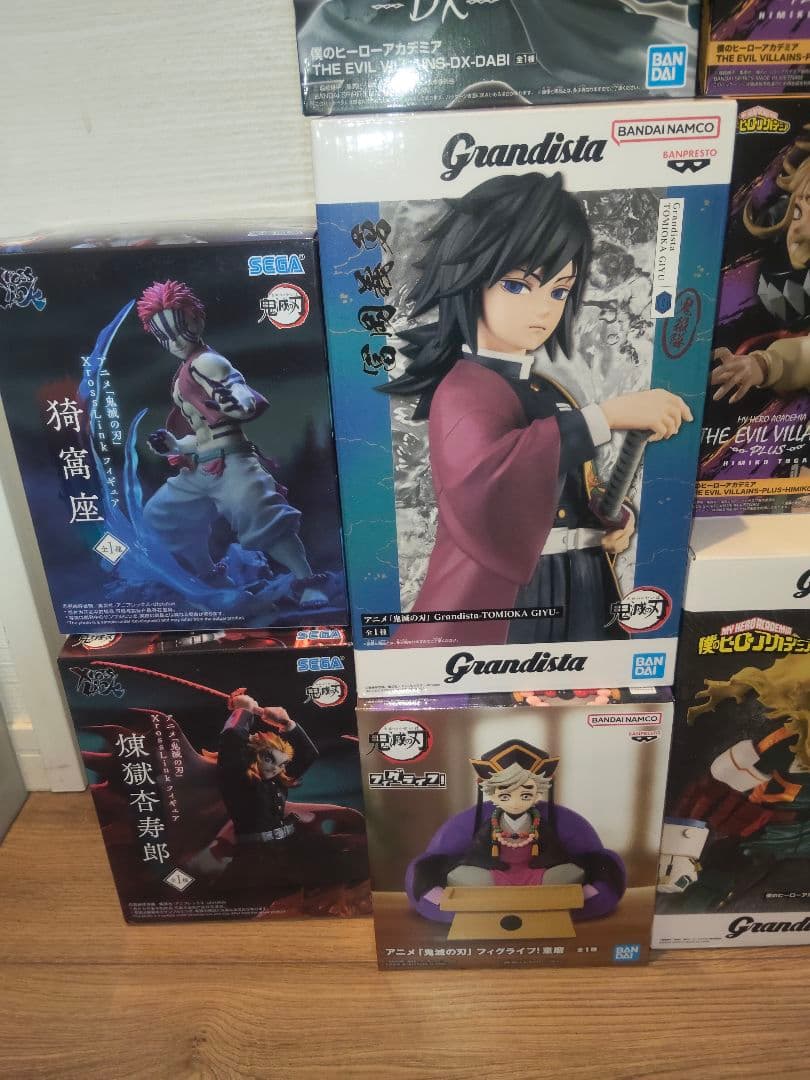 【未開封】13点 ヒロアカ 鬼滅の刃 ドラゴンボール 富岡 童磨 トガヒミコ