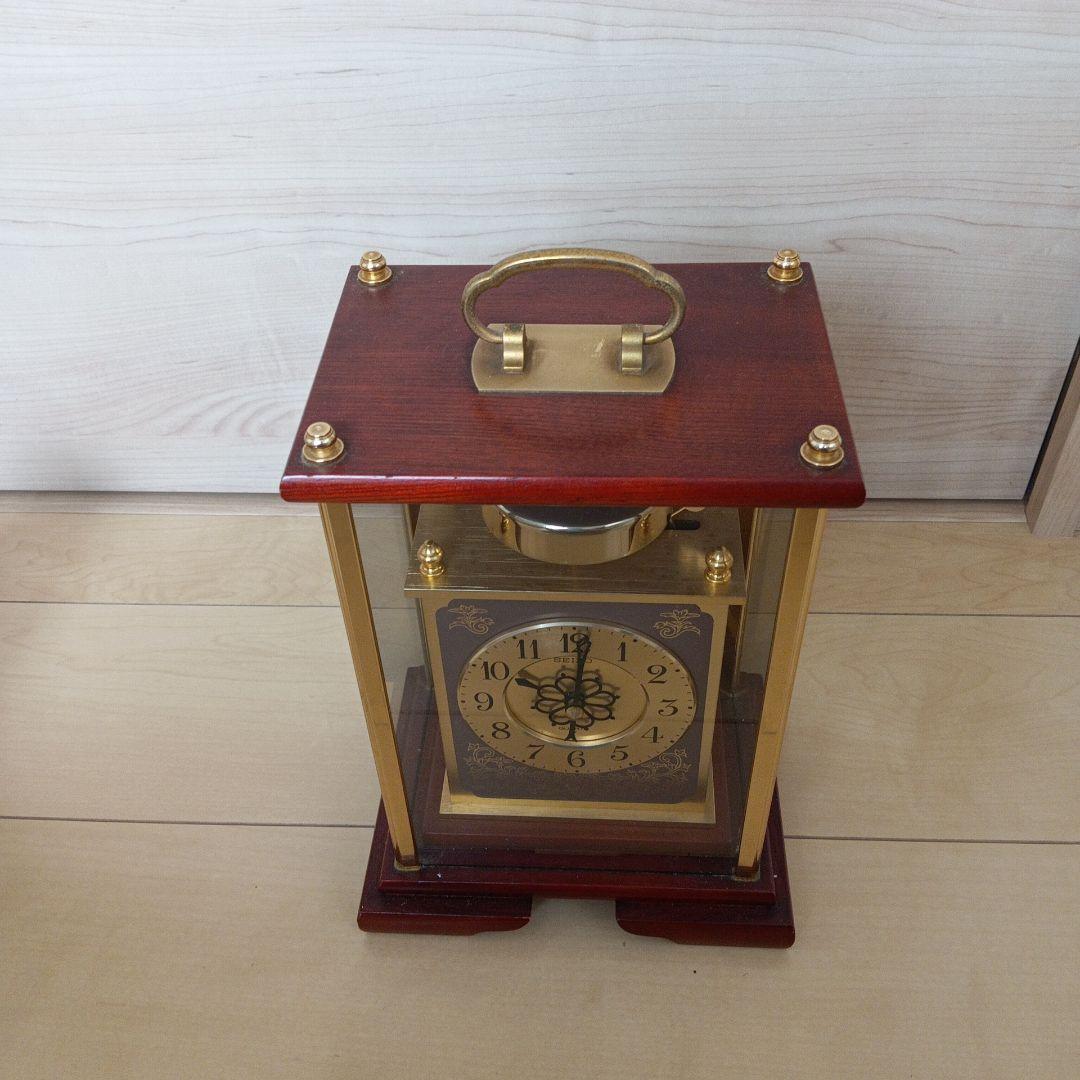 SEIKO製 クラシック置時計 金色