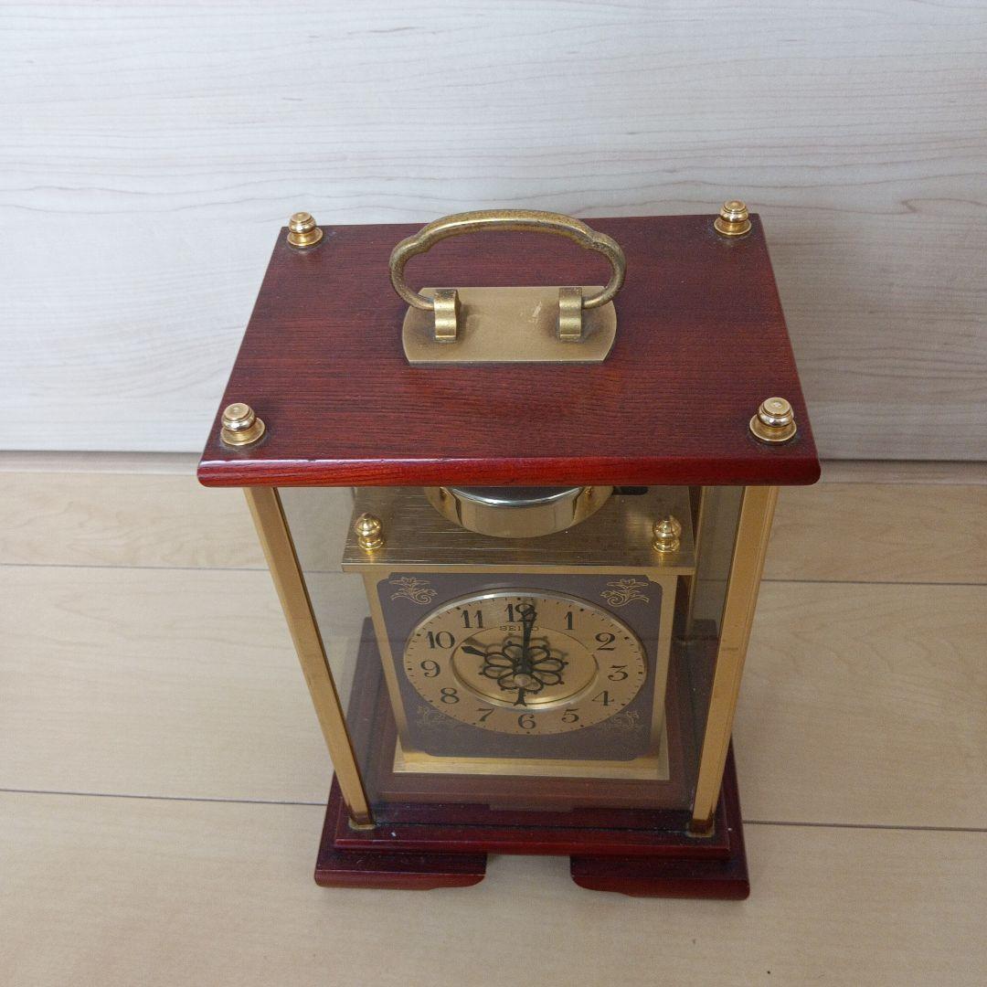 SEIKO製 クラシック置時計 金色