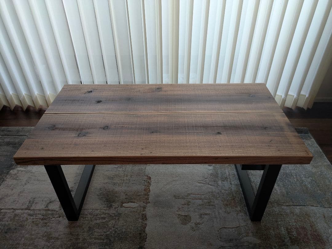 KANADEMONO 無垢杉ローテーブル THE LOW TABLE 90*47