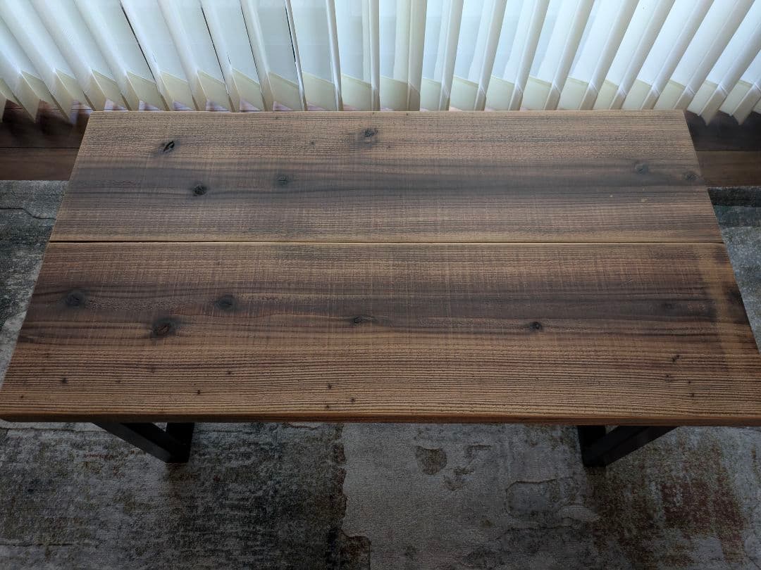 KANADEMONO 無垢杉ローテーブル THE LOW TABLE 90*47