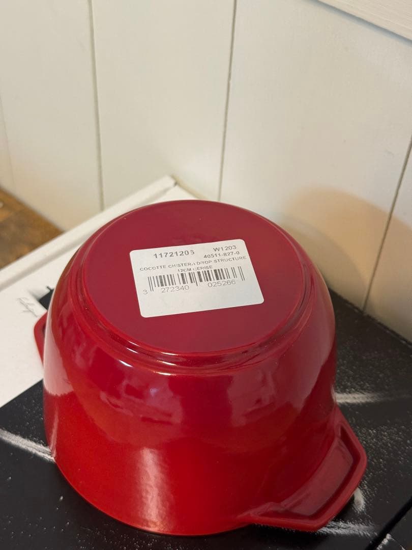 新品 ストウブ ラ・ココット de GOHAN S チェリー 12cm