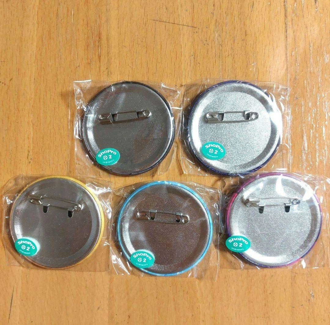 北栄町限定 コナン百貨店 米花商店街 ガチャ 缶バッジ 5個