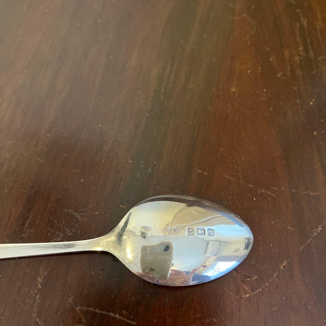 英国アンティーク　純銀リバティ　コーヒースプーンセット