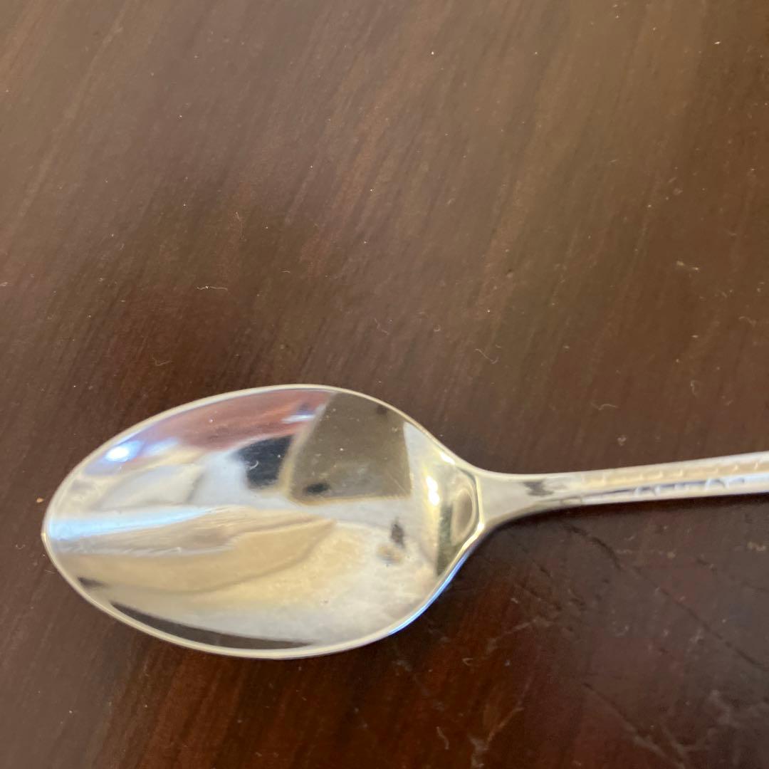 英国アンティーク　純銀リバティ　コーヒースプーンセット