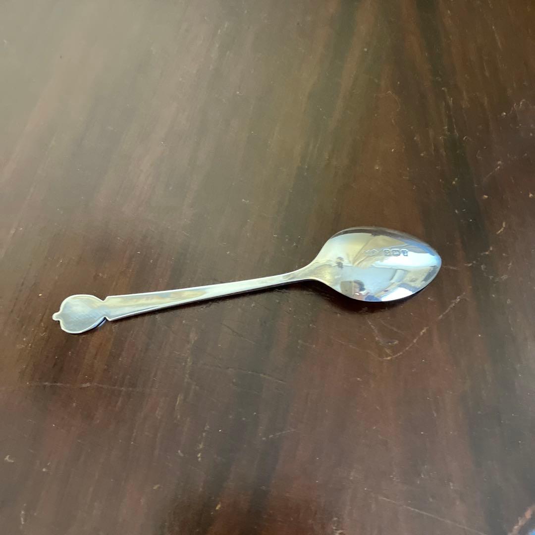 英国アンティーク　純銀リバティ　コーヒースプーンセット