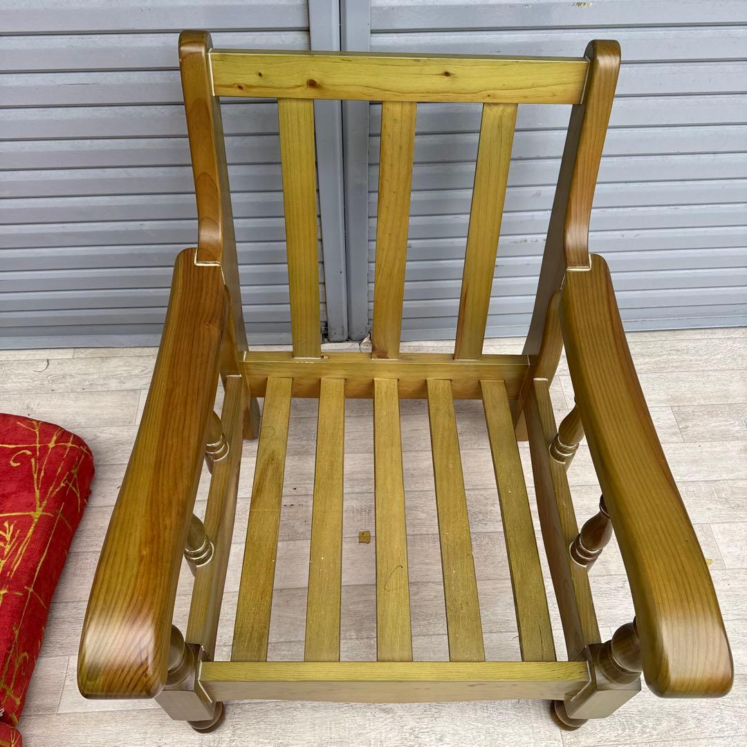 未使用　展示品　スペイン DANVES シングルソファ　1人掛け　カントリー