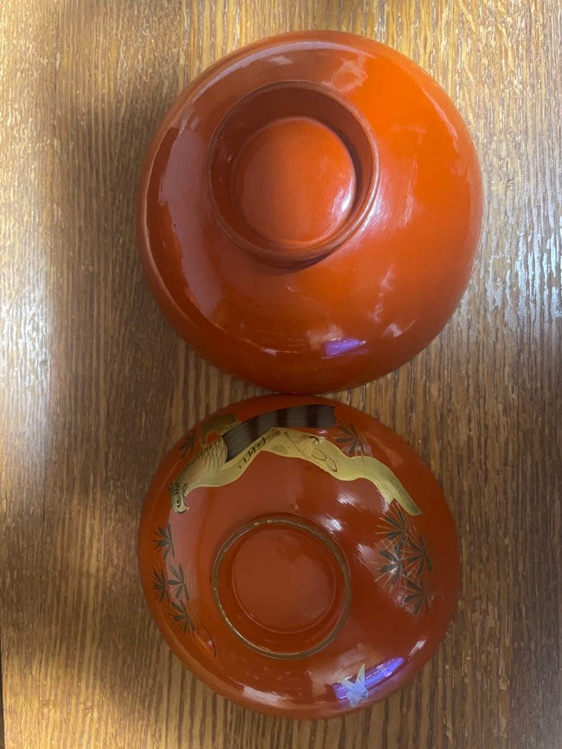 汁椀6個セット 100年以上前のもの 伝統品