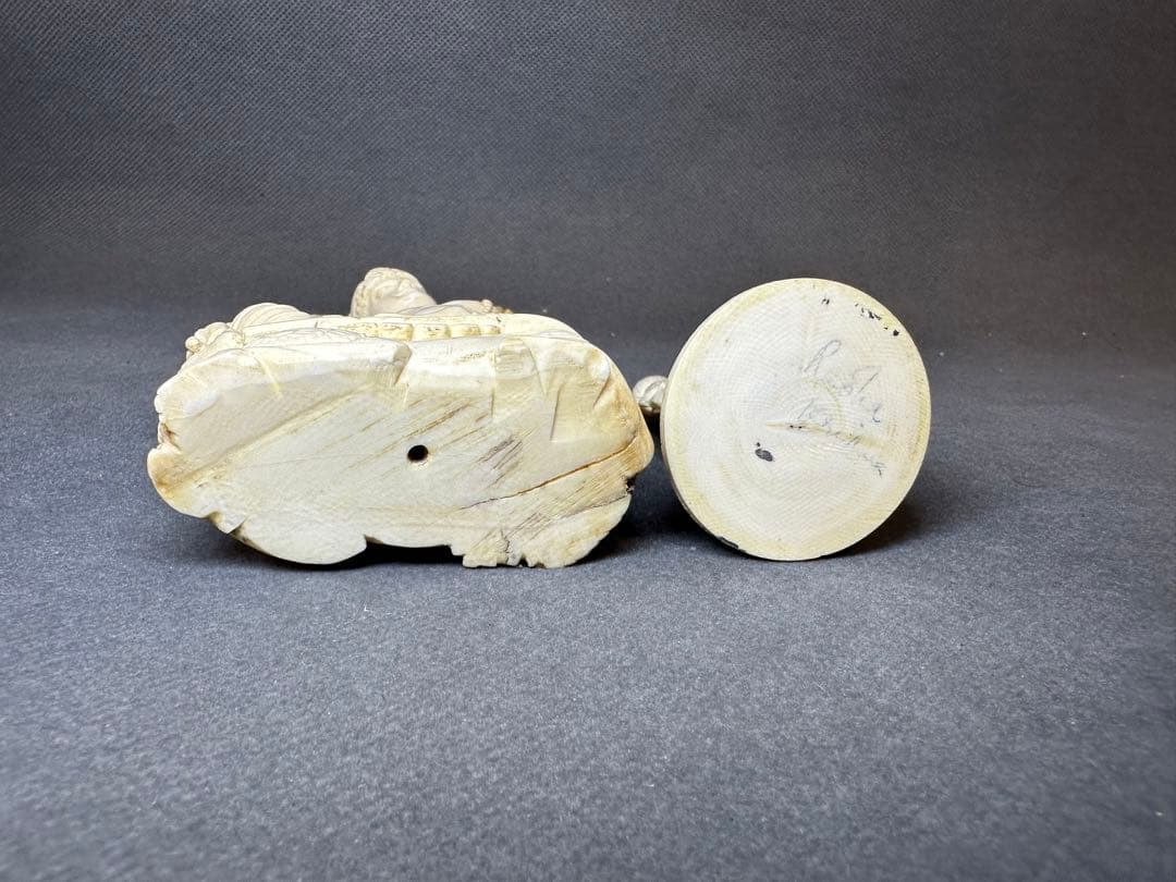 極上　置物　チベット　仏像　天然素材　アンティーク　和彫　置物　骨董　飾り物