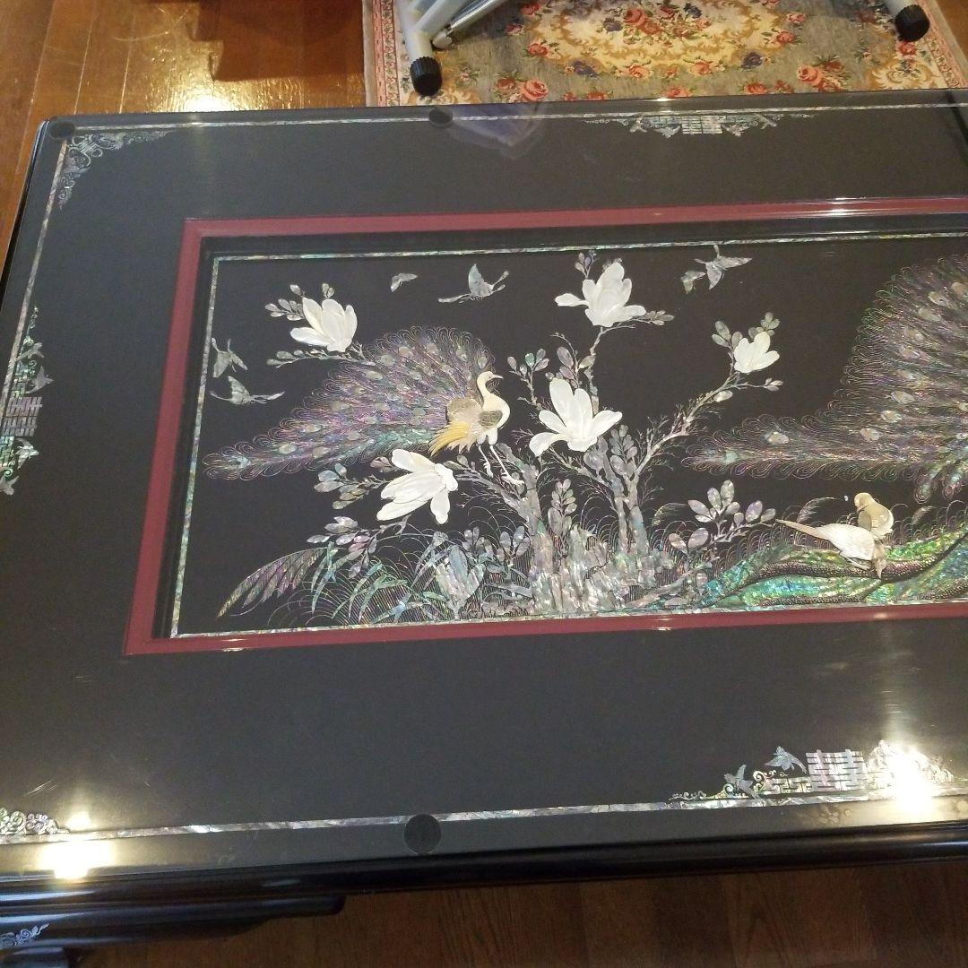 螺鈿センターテーブル