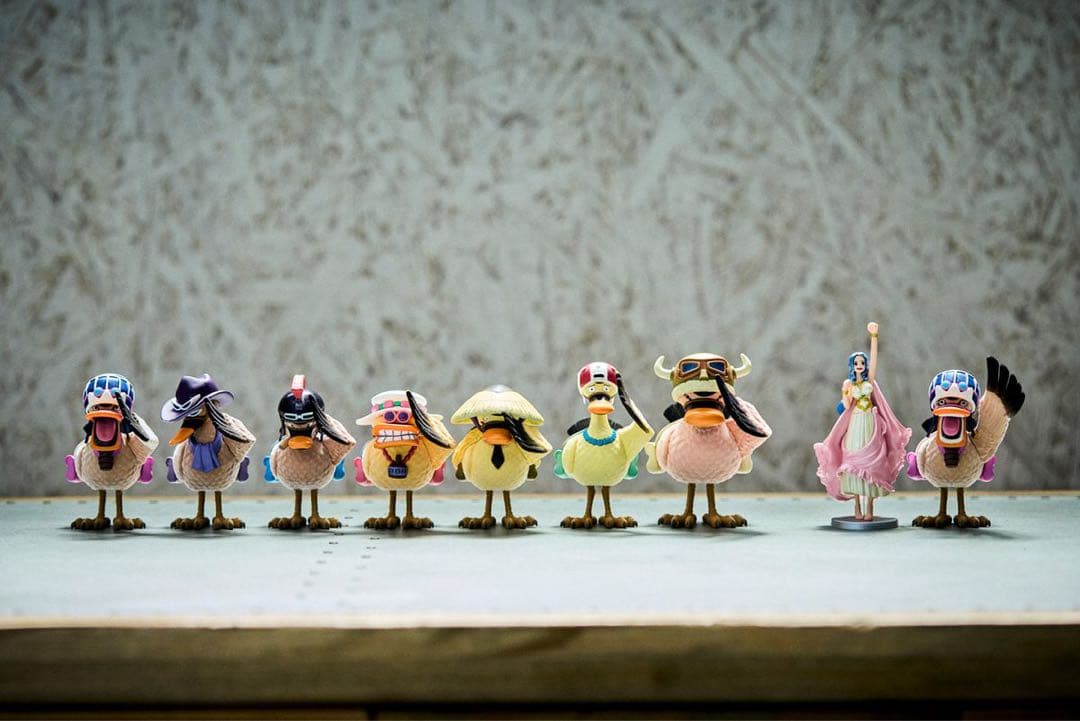 RofJ BY JUMP SHOP ワンピース 超カルガモ部隊 全種セット